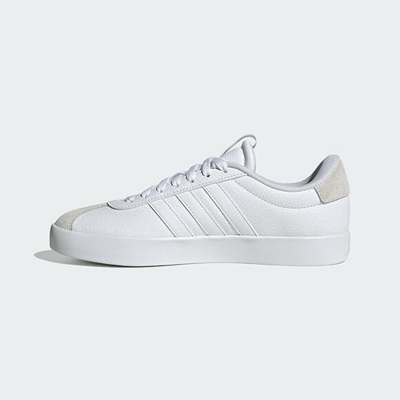 adidas White and Gold Athletic Shoes - Picture 2 of 6
